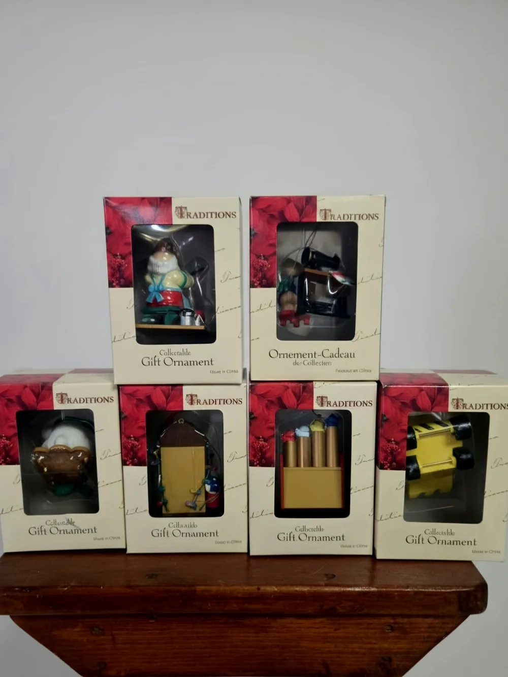 Six vintage 